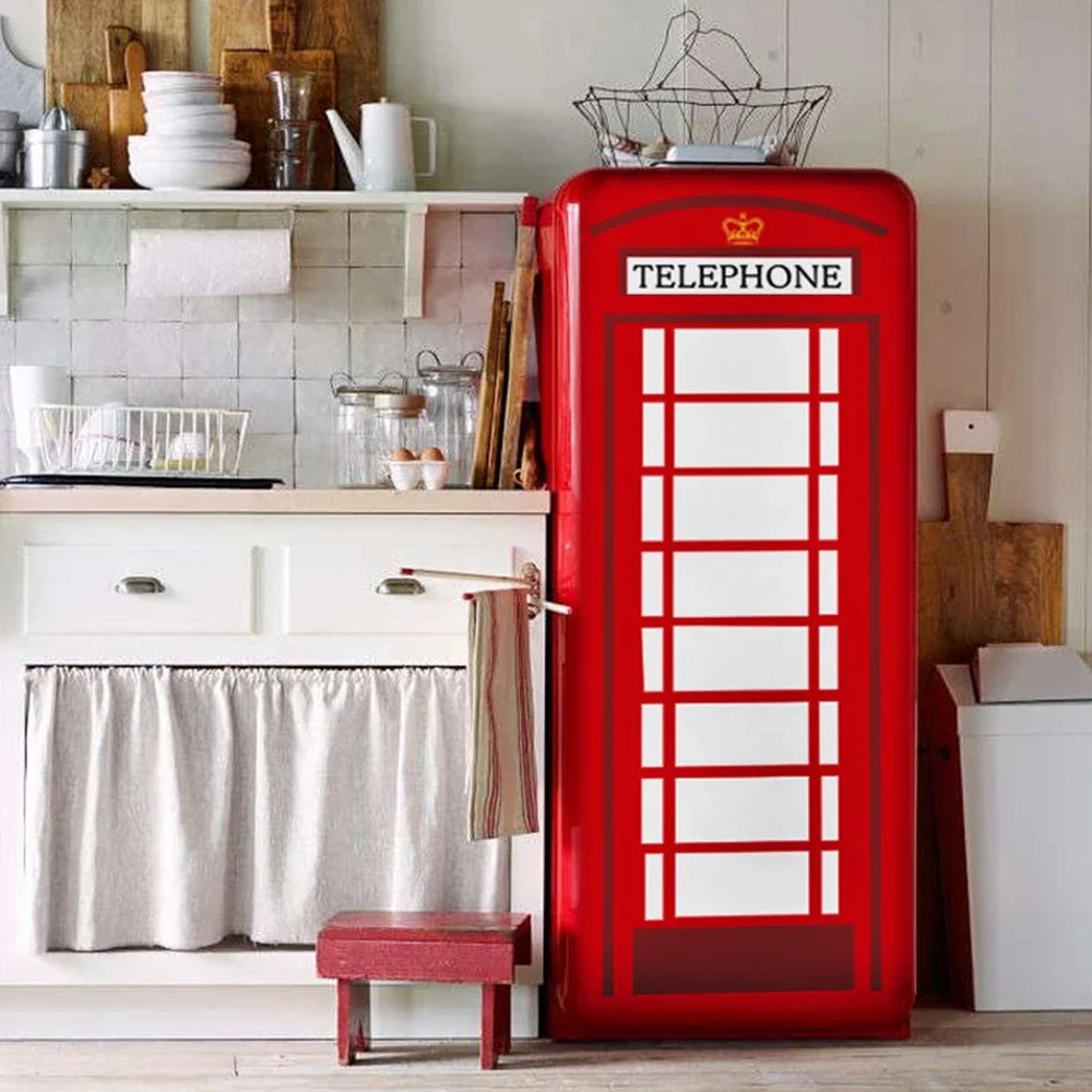 Retro Graffiti Fridge Door Mur - مراجعة Home Decor On Sale وسعره