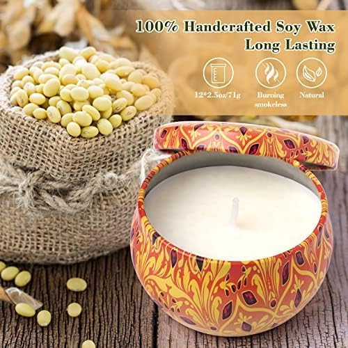 Scented Soy Wax Candles Set, 1 - مراجعة Scented Candle Set وسعره