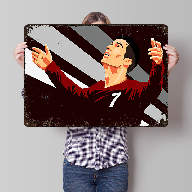 Cristiano Ronaldo Vector Art L - مراجعة Home Decor Vector وسعره