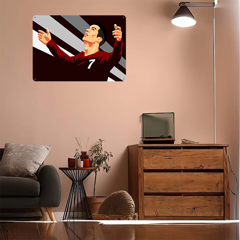 Cristiano Ronaldo Vector Art L - مراجعة Home Decor Vector وسعره