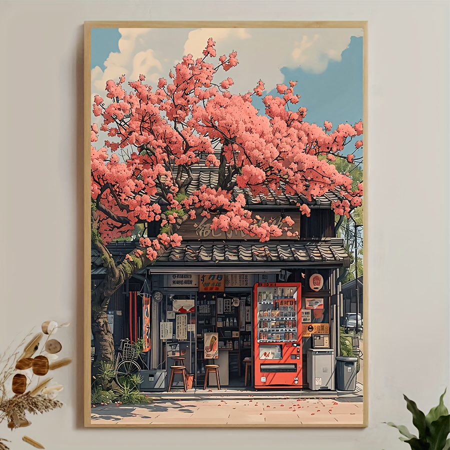 Japanese Anime Shop Cherry Blo - مراجعة Home Decor Japandi Style وسعره