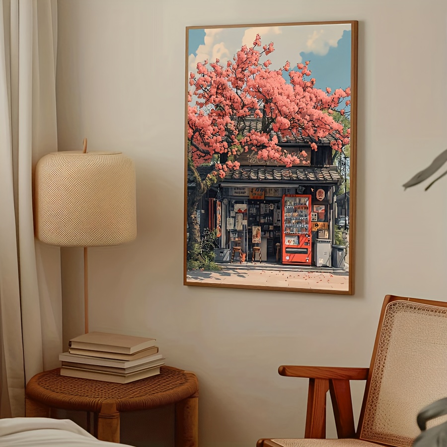 Japanese Anime Shop Cherry Blo - مراجعة Home Decor Japandi Style وسعره