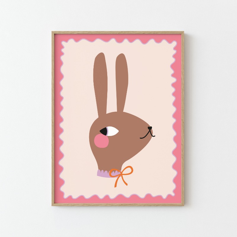 Cartoon Cute Animals Illustrat - مراجعة Watercolor Poster Print وسعره