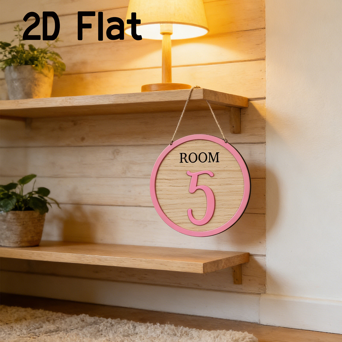 1Pc Cutom Pink Room Number Woo - مراجعة Home Decor Diy وسعره