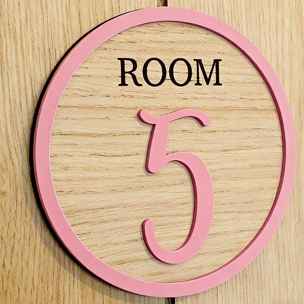 1Pc Cutom Pink Room Number Woo - مراجعة Home Decor Diy وسعره