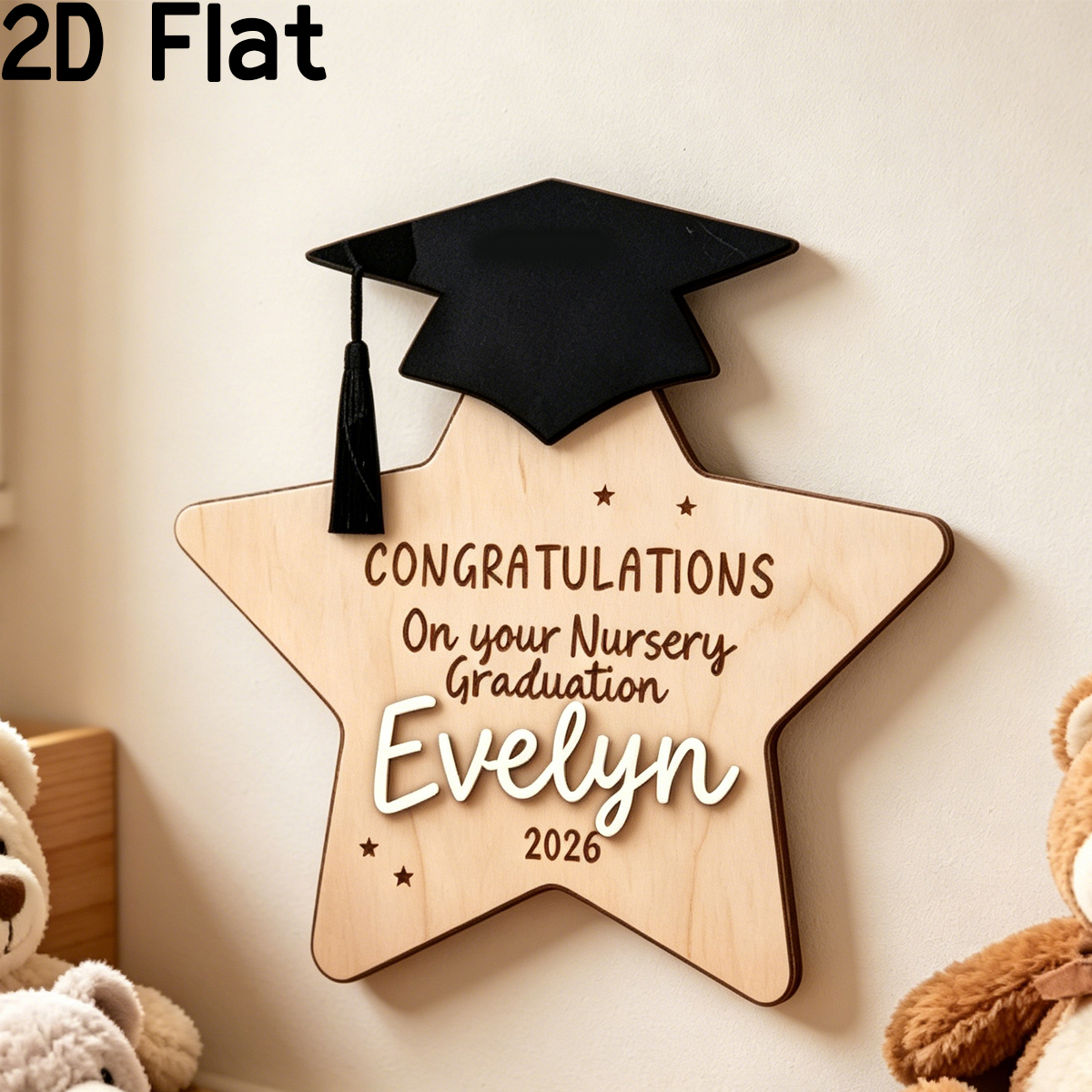 Custom Star Wooden Name Sign,P - مراجعة Home Decor Diy وسعره