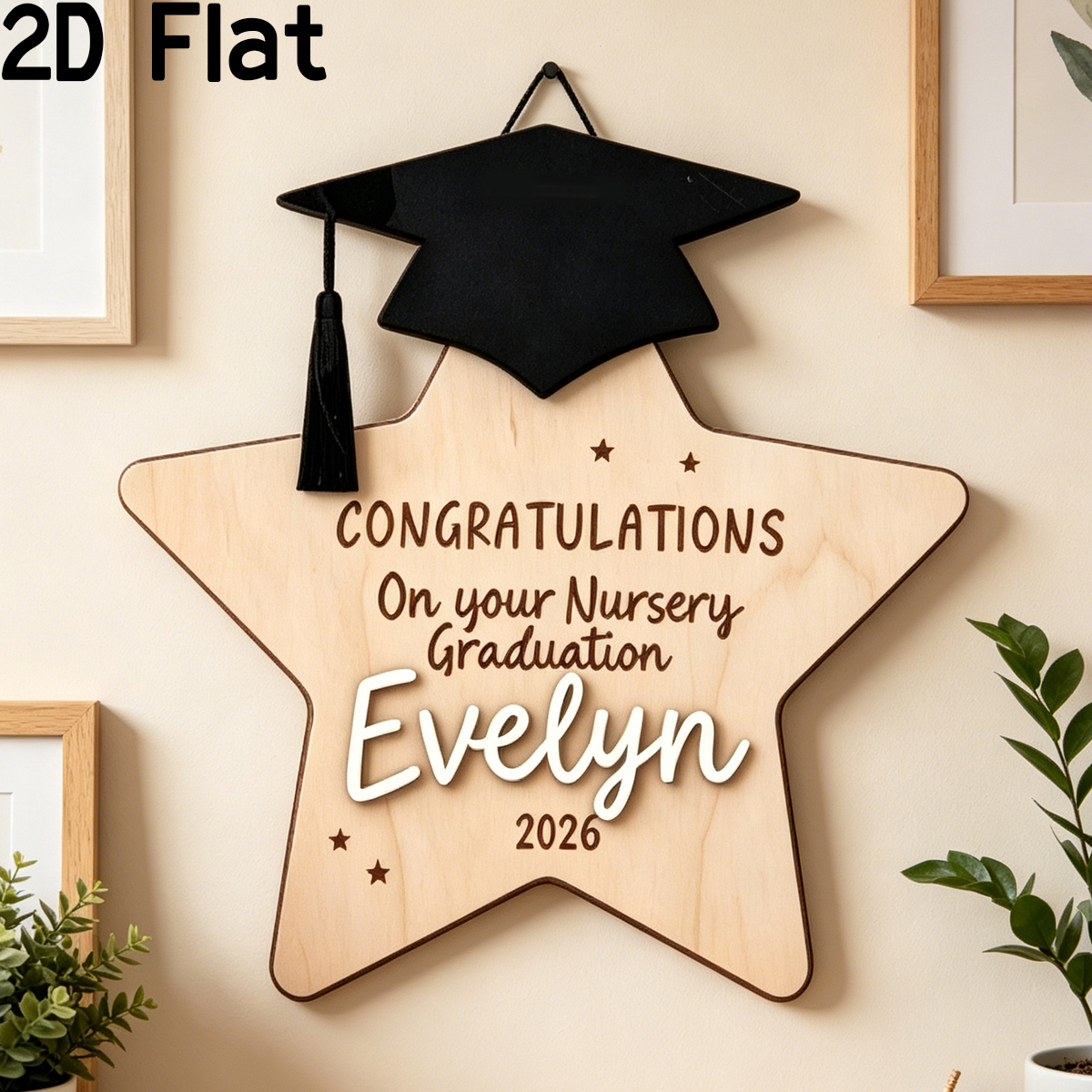 Custom Star Wooden Name Sign,P - مراجعة Home Decor Diy وسعره