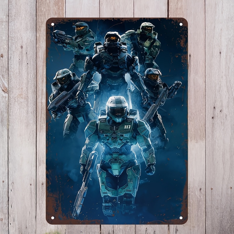 Halo-Inspired Metal Wall Art S - مراجعة Home Decor Games وسعره