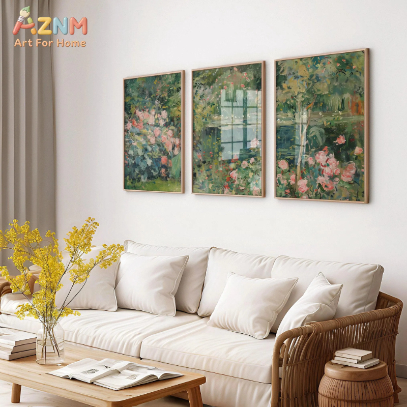 3pcs AZNM Pastel Pink Minimali - مراجعة Watercolor Poster Print وسعره
