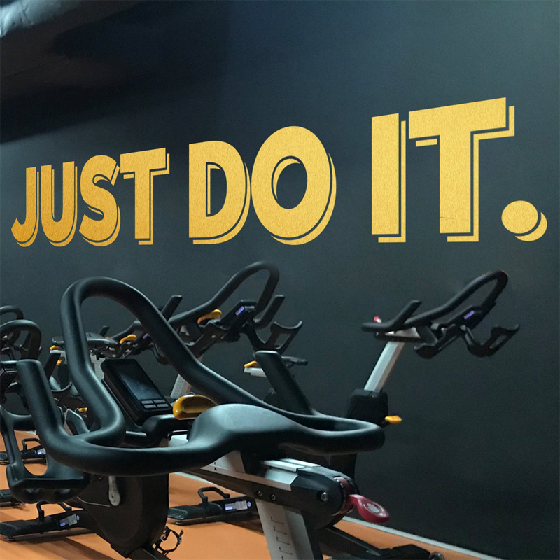Quotes Gym Design Wall Sticker - مراجعة Home Decor Quotes Ideas وسعره