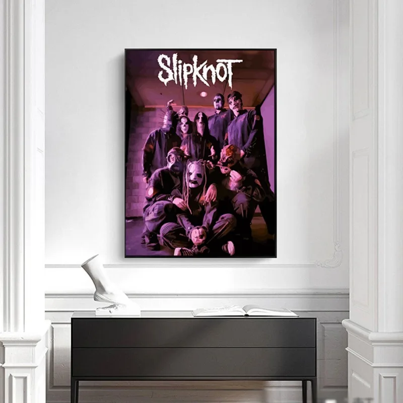 Heavy Metal Band Rap-Metal Mus - مراجعة Watercolor Poster Print وسعره