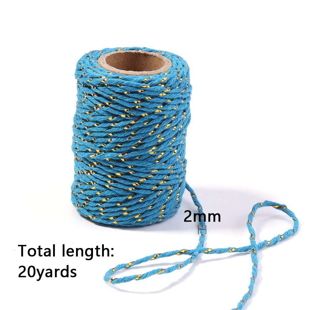 20M/Roll Cotton Cord Baker Twi - مراجعة Home Decor Ideas وسعره