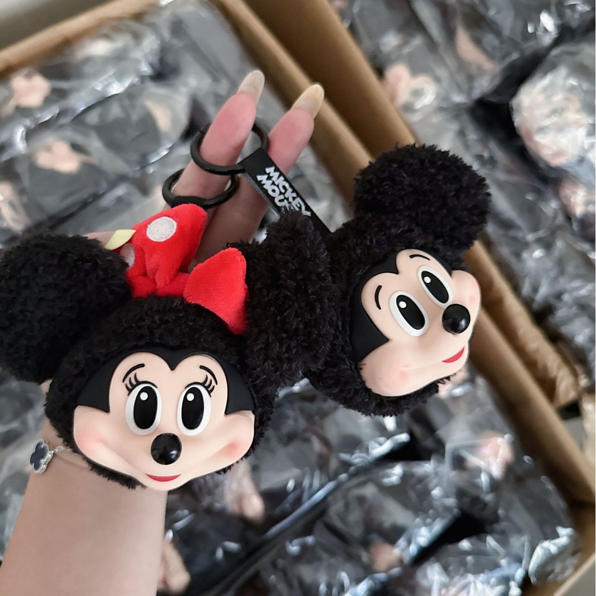 Mickey Minnie Plush Doll Keych - مراجعة Home Decor Ideas وسعره
