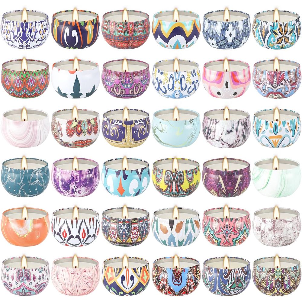 36 Pack Scented Candles Set or - مراجعة Scented Candle Set وسعره