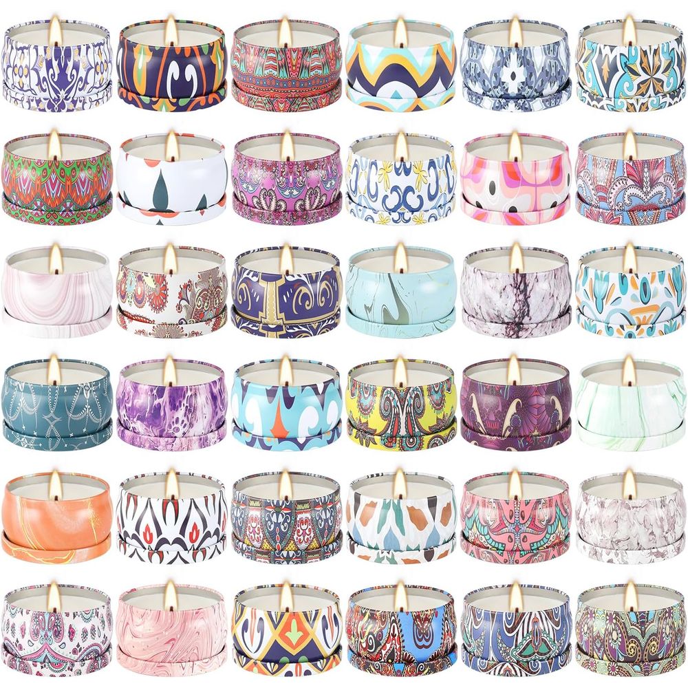 36 Pack Scented Candles Set or - مراجعة Scented Candle Set وسعره