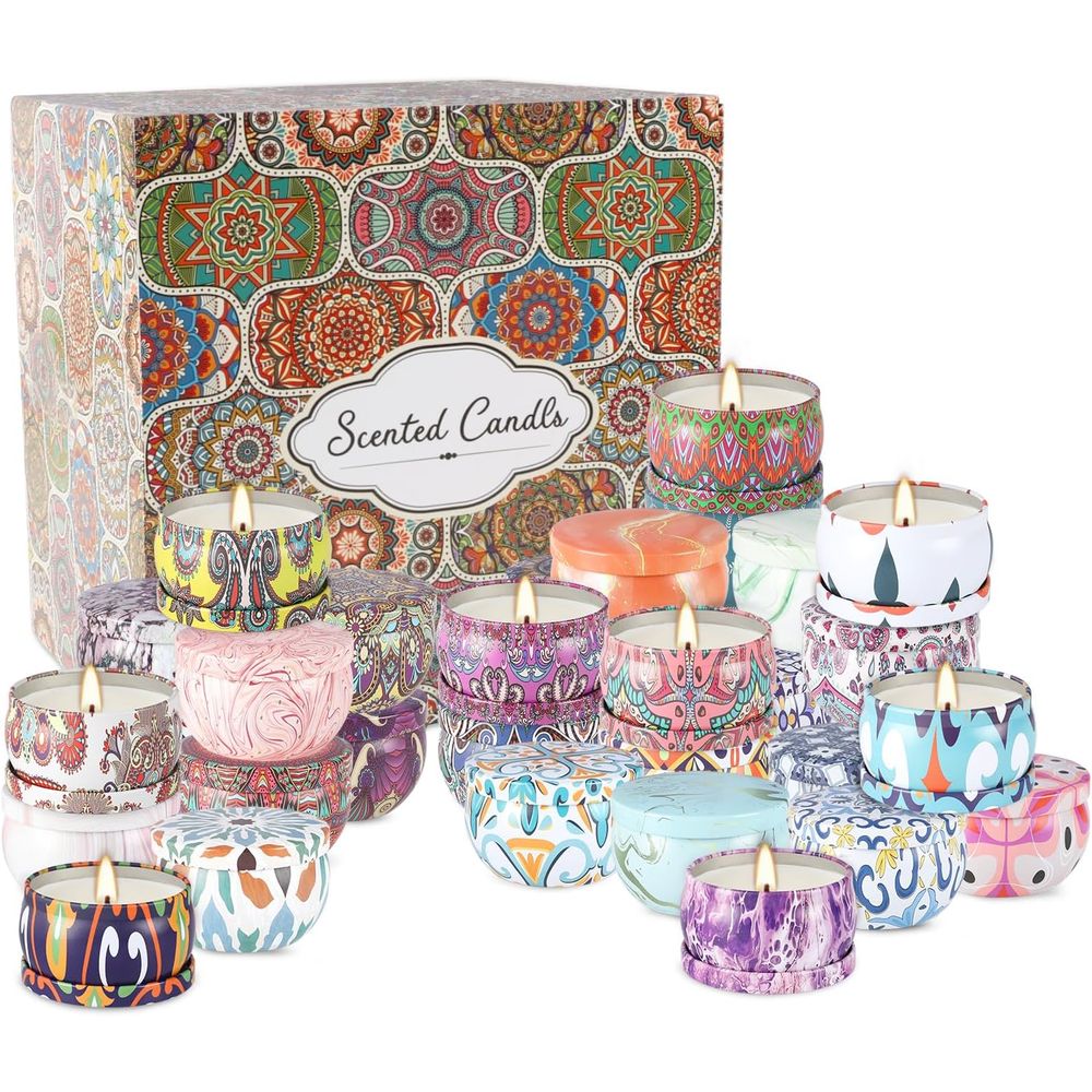 36 Pack Scented Candles Set or - مراجعة Scented Candle Set وسعره