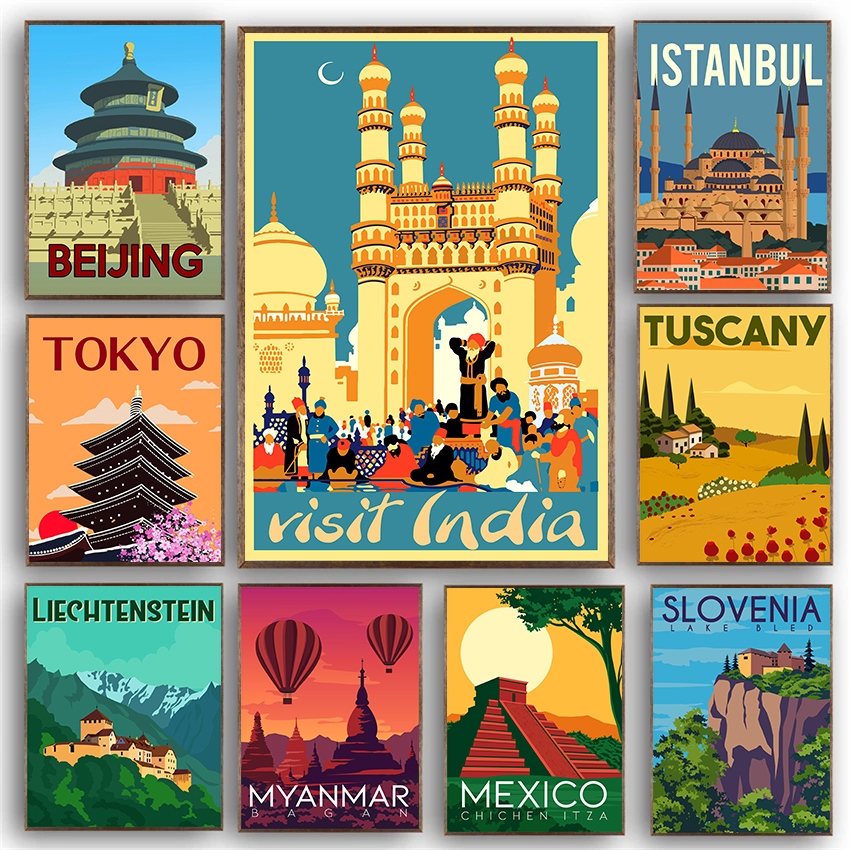 Modern City Landmarks Beijing  - مراجعة Home Decor Jakarta وسعره