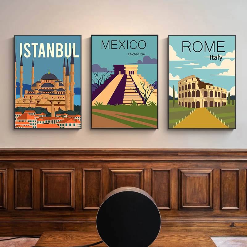 Modern City Landmarks Beijing  - مراجعة Home Decor Jakarta وسعره
