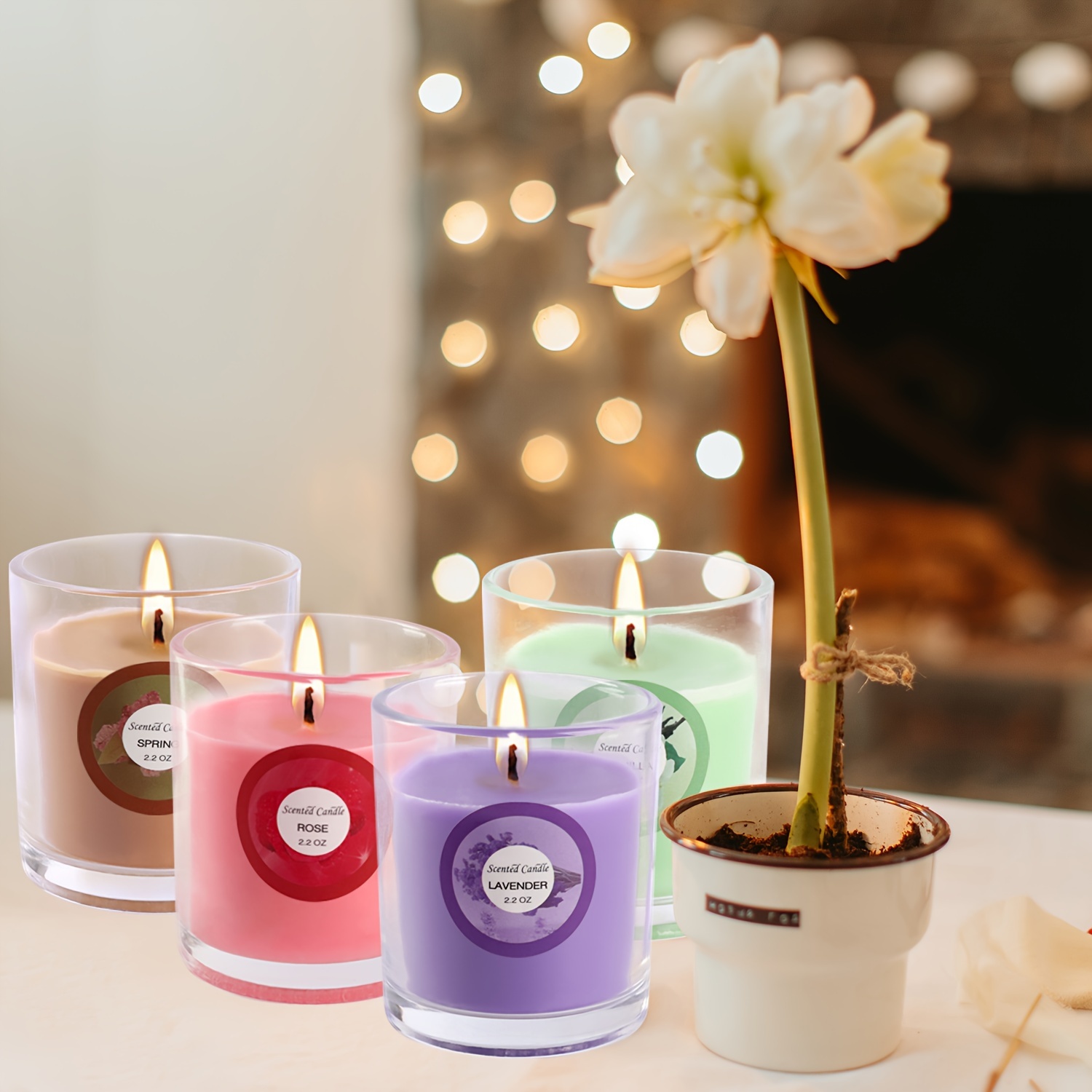 us20 Packs Of Scented Candles, - مراجعة Scented Candle Set وسعره