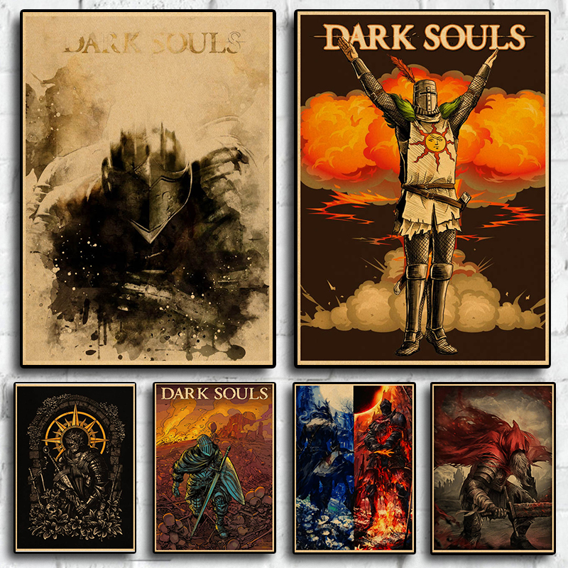 Classic Game Poster Dark Souls - مراجعة Home Decor Games Free وسعره