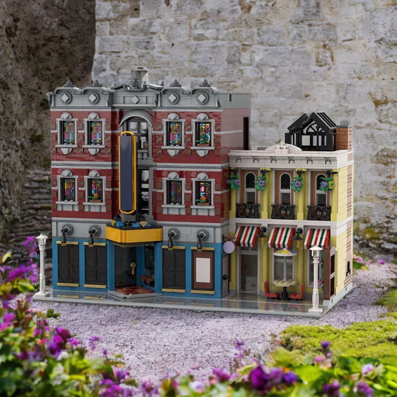 NEW 839PCS MOC Street View Jaz - مراجعة Home Decor Diy Ideas وسعره