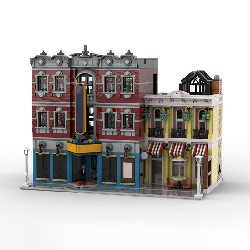 NEW 839PCS MOC Street View Jaz - مراجعة Home Decor Diy Ideas وسعره