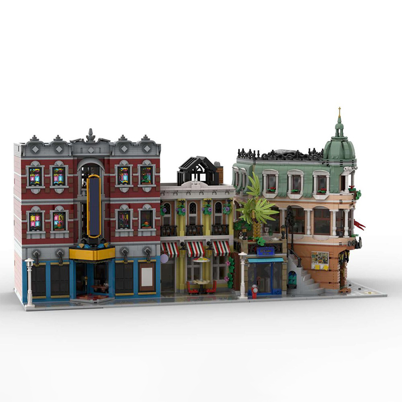 NEW 839PCS MOC Street View Jaz - مراجعة Home Decor Diy Ideas وسعره