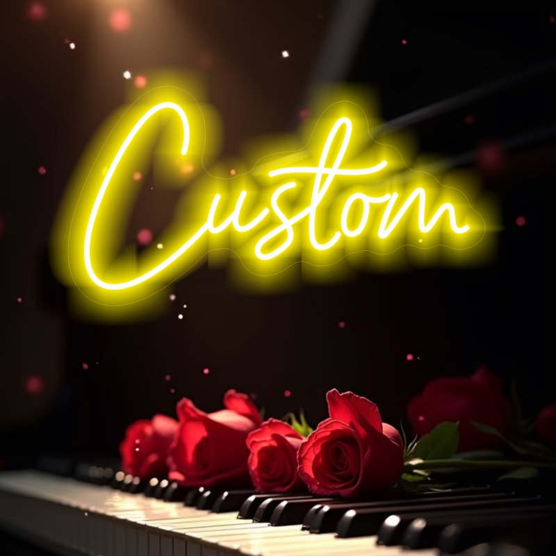 Custom neon sign, personalized - مراجعة Home Decor Games وسعره