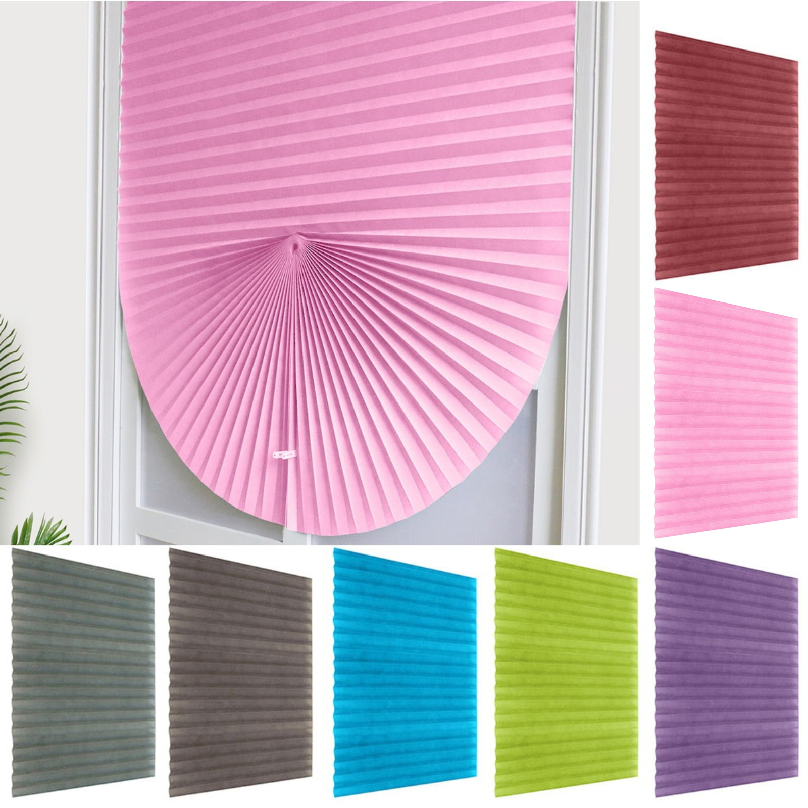 Pleated Window Shade Curtain N - مراجعة Home Decor Window Blinds وسعره