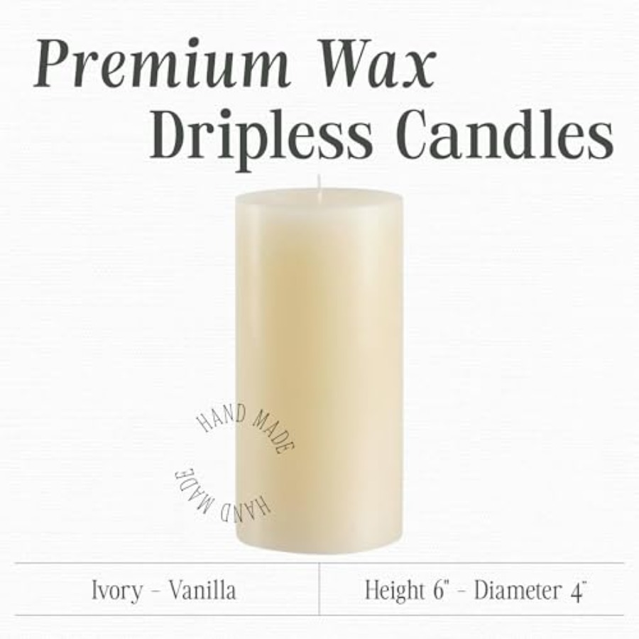 Dripless Vanilla Scented Ivory - مراجعة Home Decor Essentials وسعره
