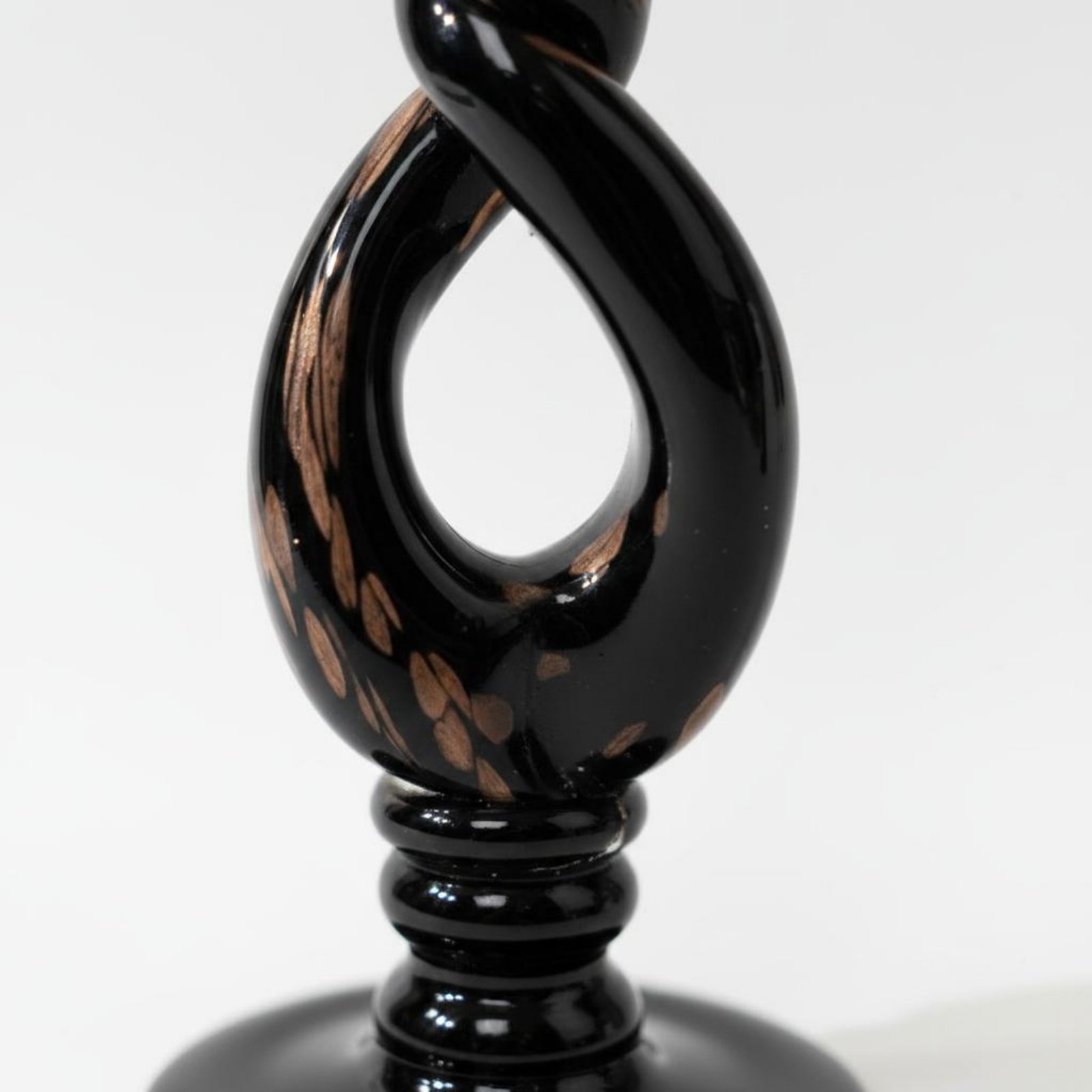 2 Pieces Black Glass Candlesti - مراجعة Home Decor Luxury وسعره