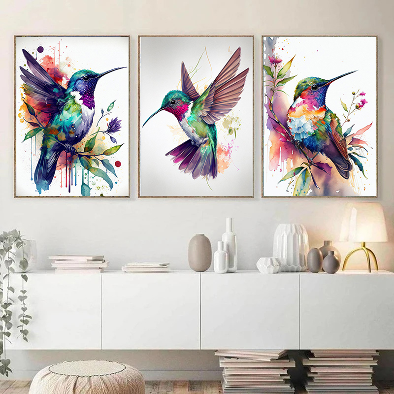 (1pc frameless)Watercolor Colo - مراجعة Watercolor Poster Print وسعره