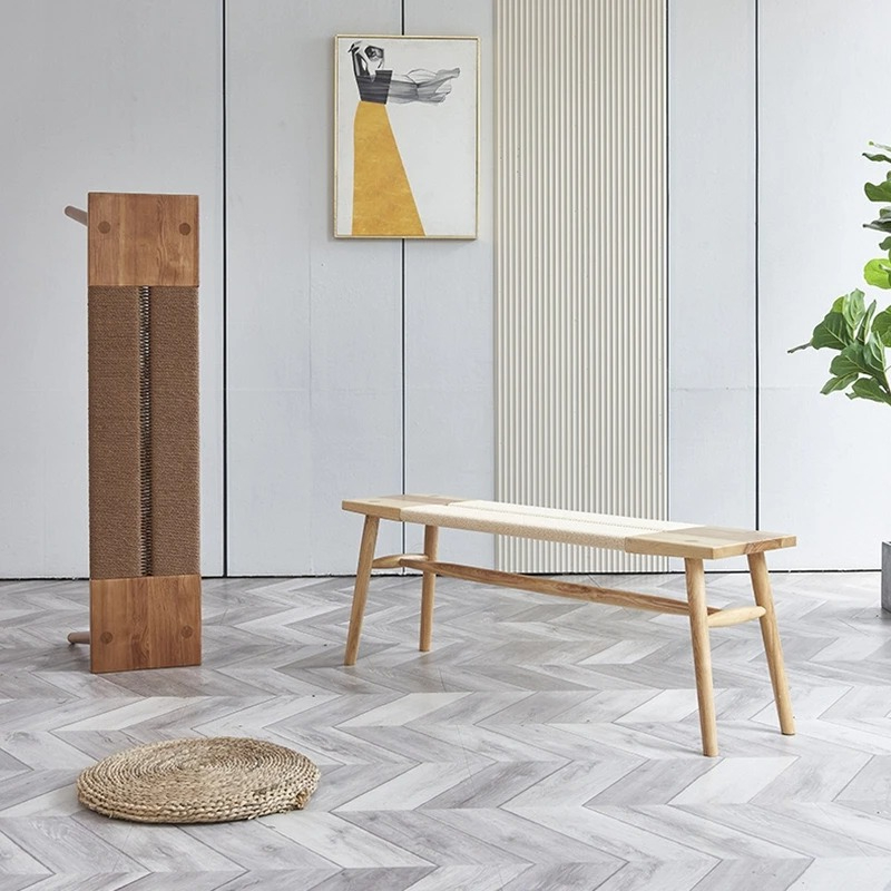 Wooden Modern Foot Stool Space - مراجعة Home Decor Furniture وسعره