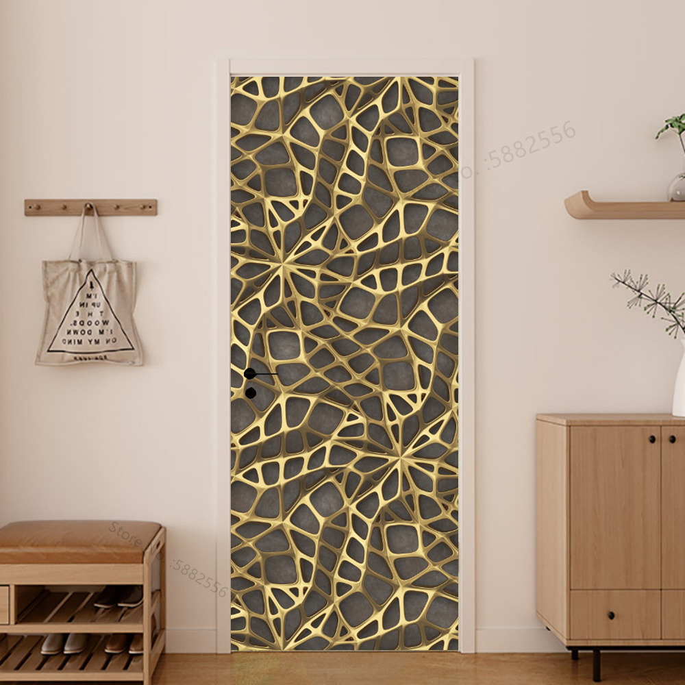 Imitation Wood Door Sticker Re - مراجعة Home Decor On Sale وسعره