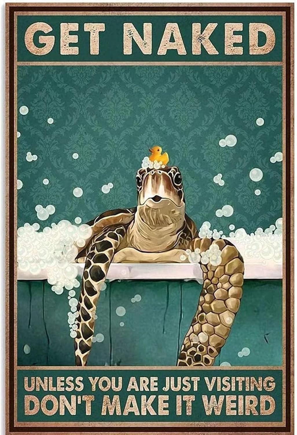 Funny Bathroom Quote Metal Tin - مراجعة Home Decor Quotes Ideas وسعره