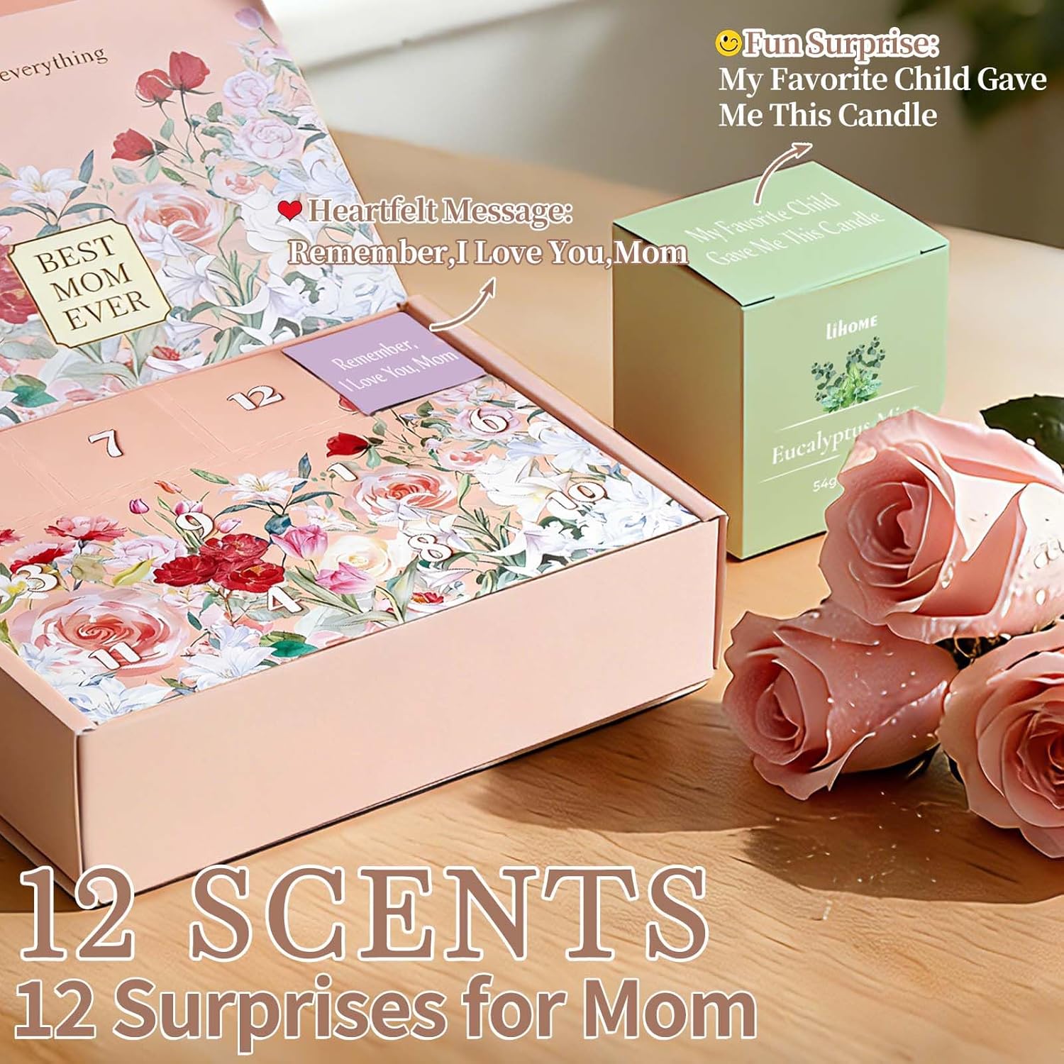 12 Scented Candles Set with Me - مراجعة Scented Candle Set وسعره