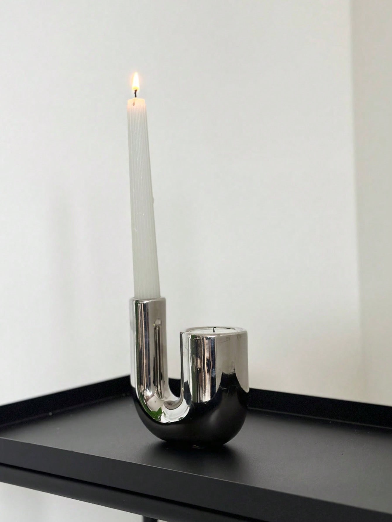 Luxury Silver Ceramic Candle H - مراجعة Home Decor Luxury وسعره