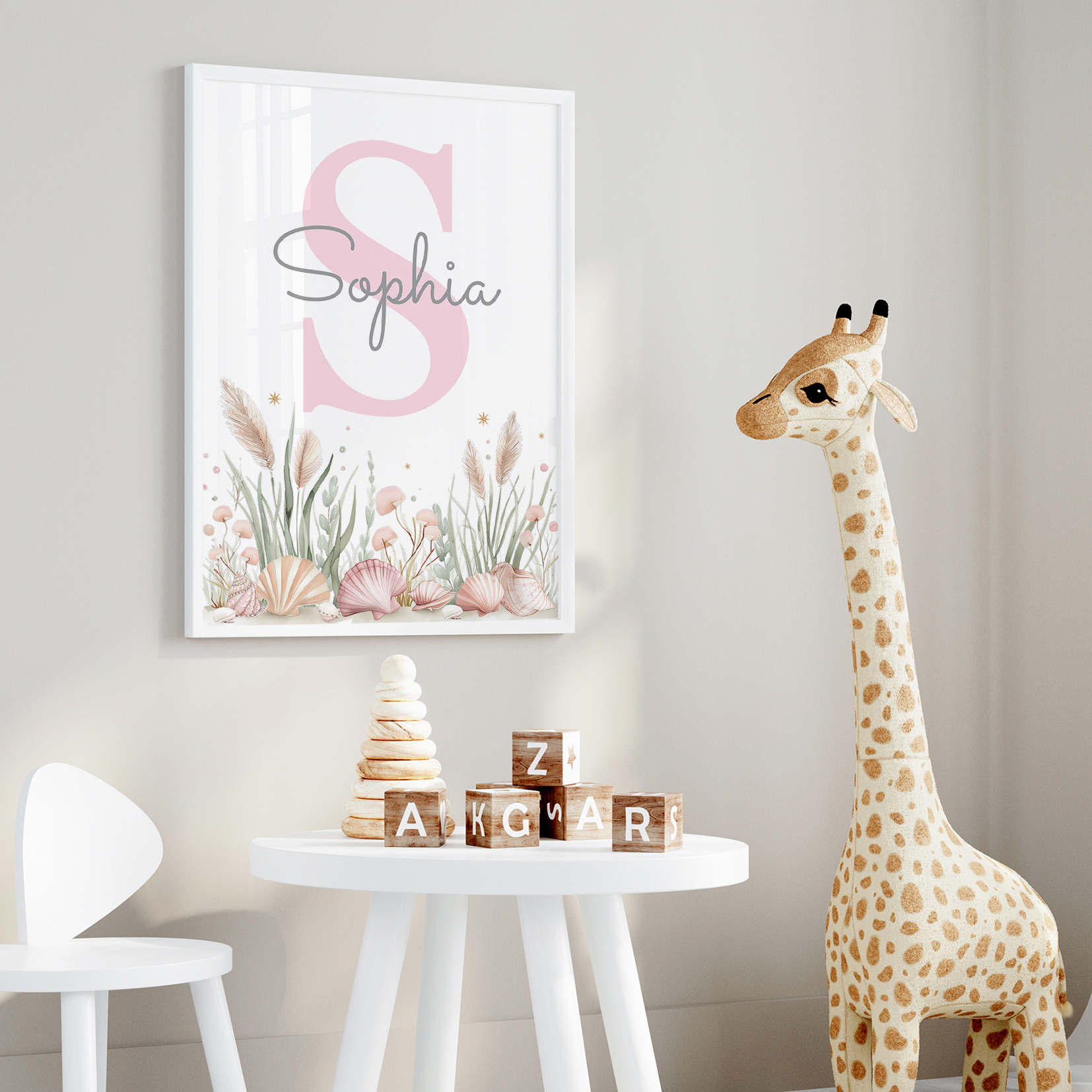 3pcs Personalized Custom Name  - مراجعة Home Decor Reviews وسعره