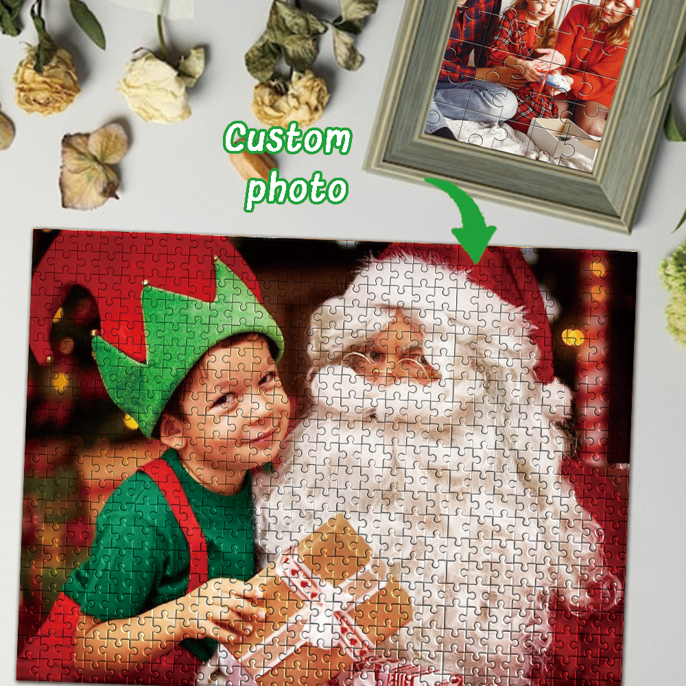 Custom DIY Wooden Photo Jigsaw - مراجعة Home Decor Diy وسعره