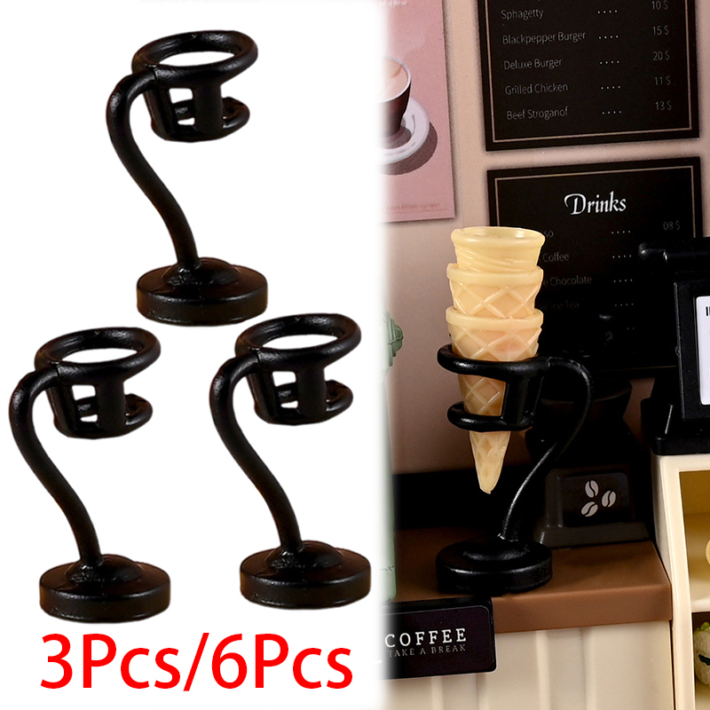 3Pcs/6Pcs Dollhouse Miniature  - مراجعة Home Decor Diy وسعره