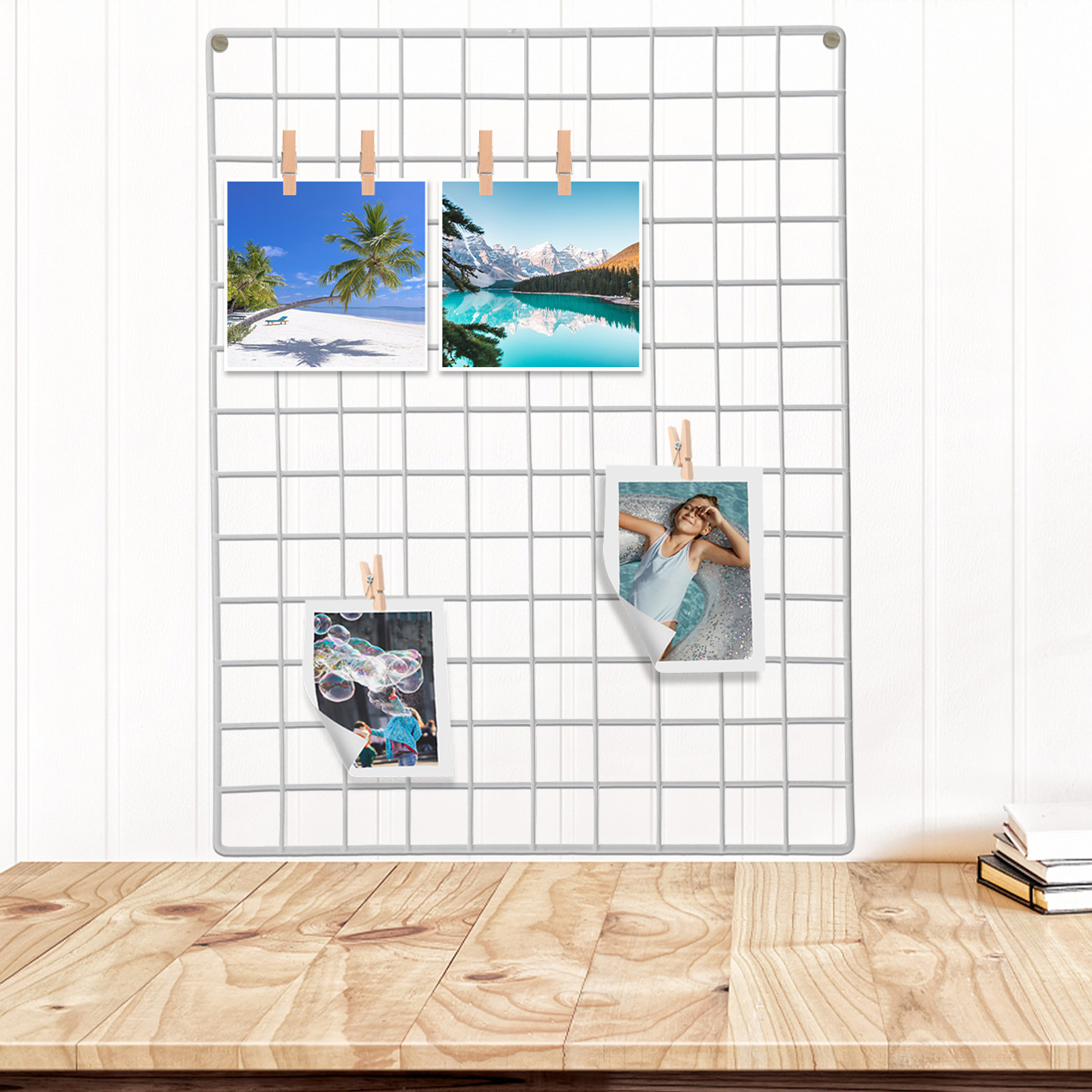 Wire Wall Grid Panel Sturdy Ir - مراجعة Home Decor Wall Panels وسعره