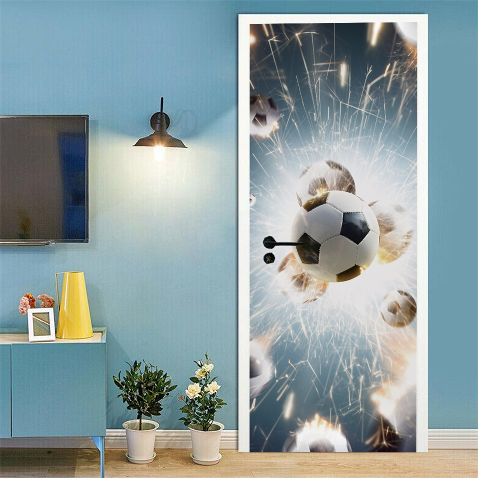 Football Basketball 3D Wallpap - مراجعة Home Decor On Sale وسعره
