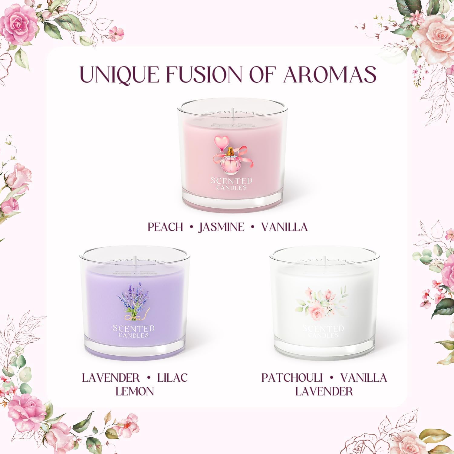 3-Piece Scented Candle Gift Se - مراجعة Scented Candle Set وسعره