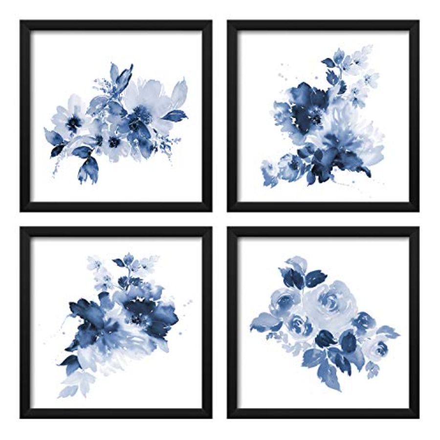 Framed Bathroom Wall Decor Nav - مراجعة Watercolor Poster Print وسعره