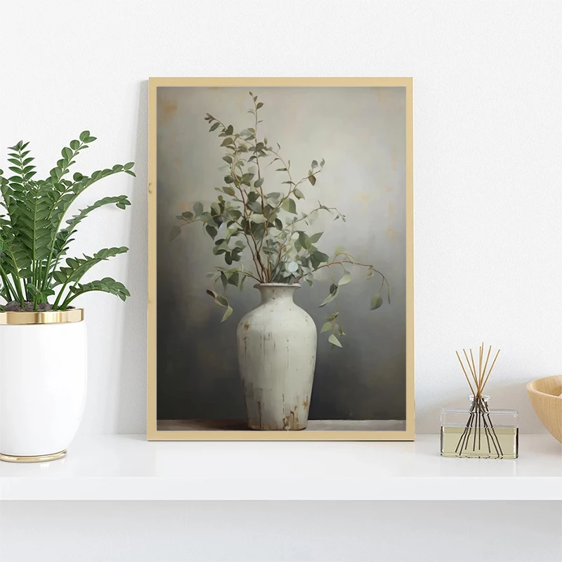 Vintage White Peony  RoseTulip - مراجعة Watercolor Poster Print وسعره