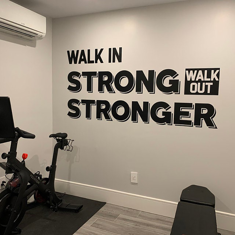 Gym Decor Ideas Home Gym, Be S - مراجعة Home Decor Quotes Ideas وسعره