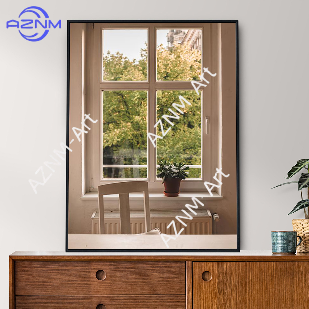 Green Landscapes Windows Wall  - مراجعة Home Decor Reviews وسعره
