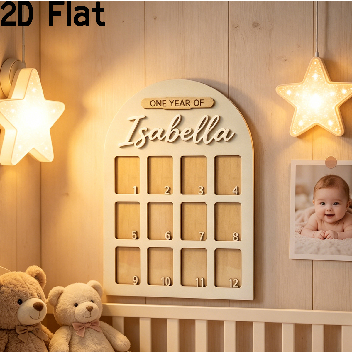 1Pc Custom Photo Record Board  - مراجعة Home Decor Diy وسعره