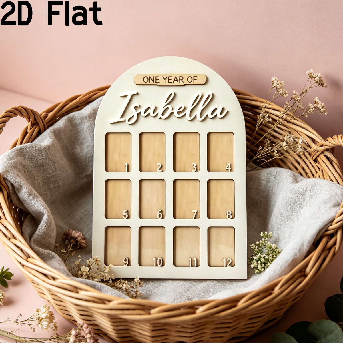 1Pc Custom Photo Record Board  - مراجعة Home Decor Diy وسعره