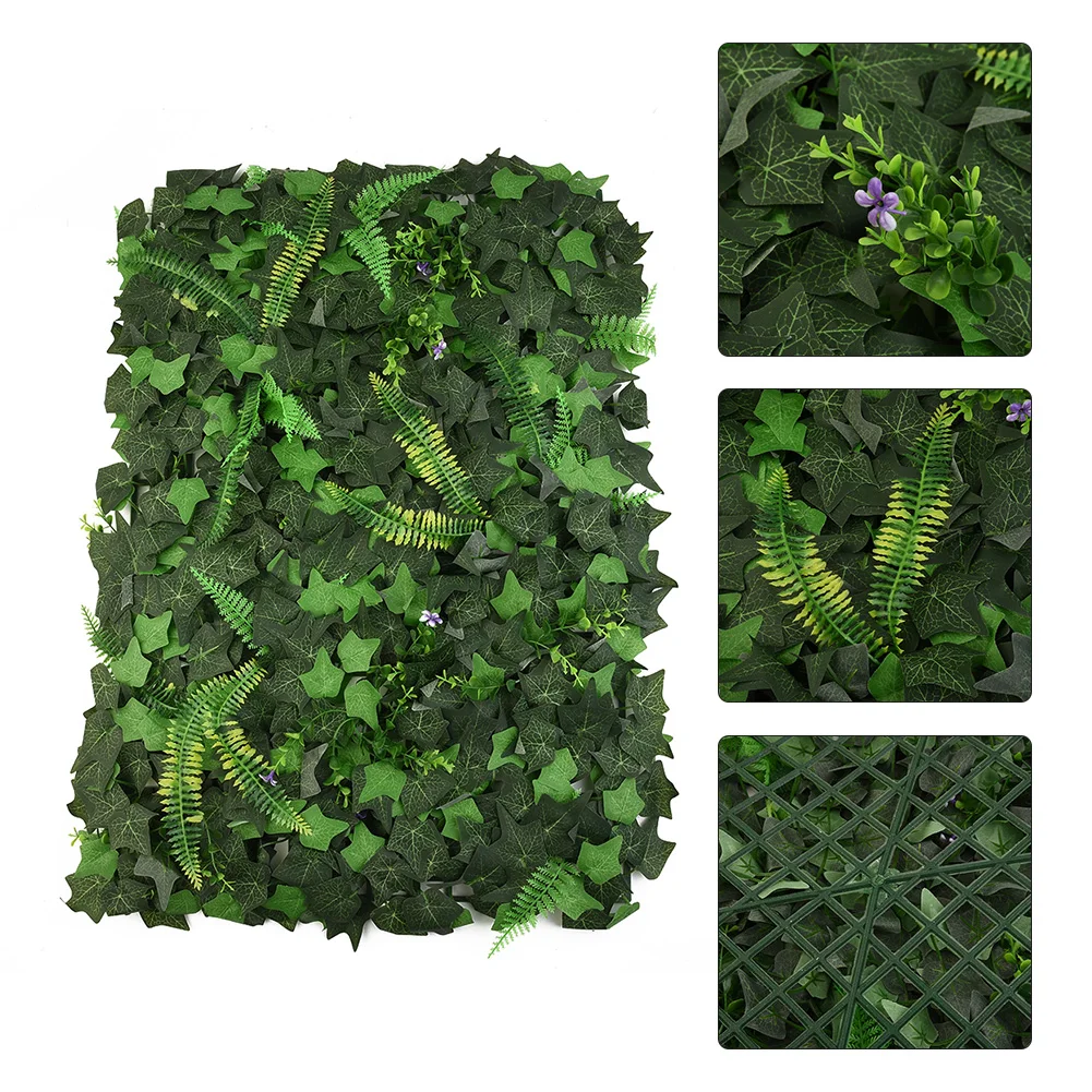 60X40CM Artificial Green Wall  - مراجعة Home Decor Wall Panels وسعره